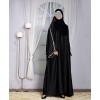 Abaya 3 Pc Set - Black