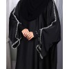 Abaya 3 Pc Set - Black