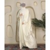 Lemon Yellow 4 Pc Set Abaya