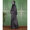 Abaya 3 Pc Set - Deep Navy Blue