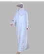 Feather Coll. Abaya - White
