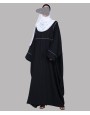 Regal 3 Pc Set Abaya - Black