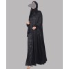 Feather Coll. Abaya - Black