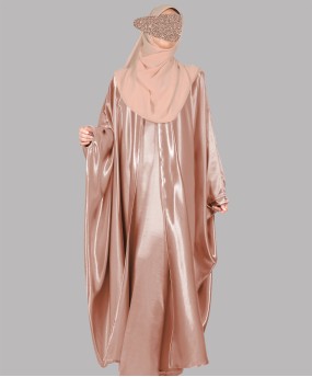 Aliyah Abaya - Peach Gold