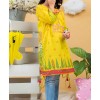 YELLOW MILES STITCHED 1PC KURTI