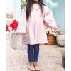 SOFT PEACH  1PC STITCH KURTI