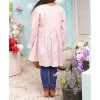 SOFT PEACH  1PC STITCH KURTI