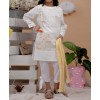 GIRLS LAWN PRINTED 3PC STITCHED SUIT