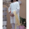 GIRLS LAWN PRINTED 3PC STITCHED SUIT