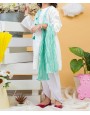 GIRLS LAWN PRINTED 3PC STITCHED SUIT