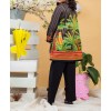 Black Garden Printed 2Pc Stitched Suit