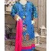 DUSKY FLORAL TEEN GIRLS 2PC STITCHED SUIT