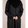 Abaya 3 Pc Set (Slv Lace)  - Black