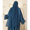 Teal Bisht 4 Pc Set Abaya