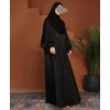 Anaaqa 3Pc Set Abaya - Black