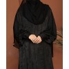 Anaaqa 3Pc Set Abaya - Black