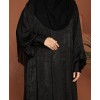 Anaaqa 3Pc Set Abaya - Black