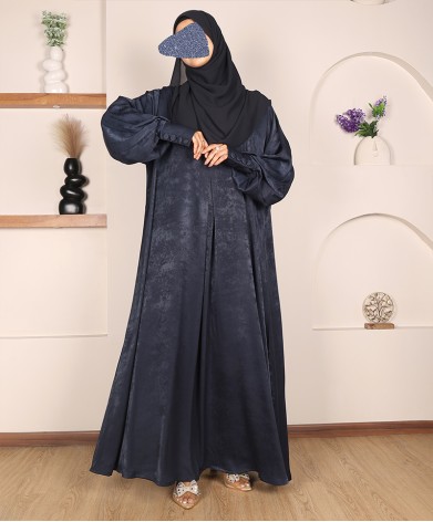 Anaaqa 3Pc Set Abaya - Midnight Blue