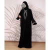 Black Glow 3 Pc Set Abaya