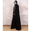 Black Glow 3 Pc Set Abaya