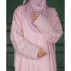 Lulu Linen Abaya - Pink