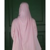 Lulu Linen Abaya - Pink