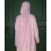 Lulu Linen Abaya - Pink