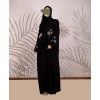 Multi Flower 3Pc Set Abaya