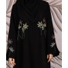 Multi Flower 3Pc Set Abaya