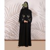 Multi Flower 3Pc Set Abaya