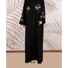 Multi Flower 3Pc Set Abaya
