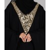 Abaya 3 Pc Set - Mirror Work