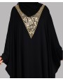 Abaya 3 Pc Set - Mirror Work