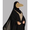 Abaya 3 Pc Set - Mirror Work