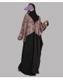 Abaya 3 Pc Set - Black