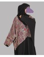 Abaya 3 Pc Set - Black