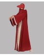 Abaya 4 Pc Set - Cherry