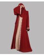 Abaya 4 Pc Set - Cherry
