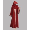 Abaya 4 Pc Set - Cherry