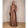 Abaya 3 Pc Set - Brown
