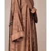 Abaya 3 Pc Set - Brown