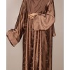 Abaya 3 Pc Set - Brown