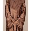 Abaya 3 Pc Set - Brown