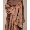 Abaya 3 Pc Set - Brown