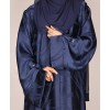 Abaya 3 Pc Set - Royal Blue