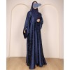 Abaya 3 Pc Set - Royal Blue