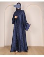 Abaya 3 Pc Set - Royal Blue