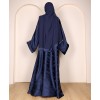 Abaya 3 Pc Set - Royal Blue