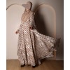 Polka 4 Pc Set Abaya - ivory