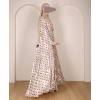 Polka 4 Pc Set Abaya - ivory